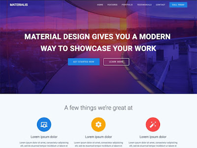 Wordpress Temaları Ücretsiz - 10 Tema  - Materialis
