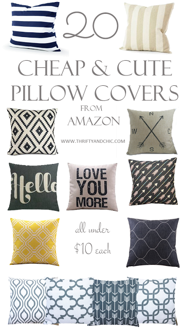 Great site for cute and cheap pillow covers