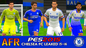 PES 2015 Chelsea FC Leaked Kits 15-16 by AFR
