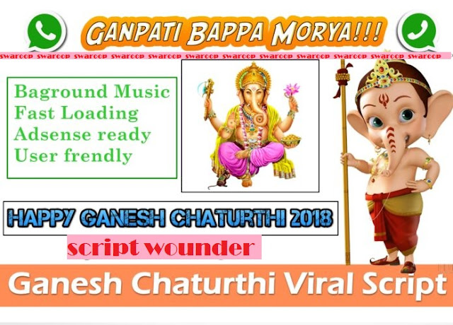 Free Download Ganesh Chaturthi Whatsapp Viral Script