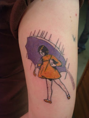 Morton Salt Girl Tattoo