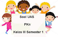 Soal UAS PKn Kelas 3 Semester 1 plus Kunci Jawaban 