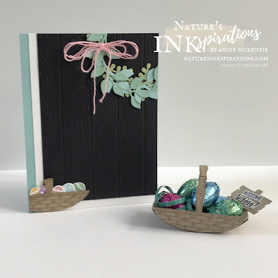 Weekly Digest | Week Ending March 13, 2021 | Nature's INKspirations by Angie McKenzie for Stamping INKspirations Blog Hop; Click READ or VISIT to go to my blog for details! Featuring the Arrange a Wreath Bundle, Basket of Blooms Stamp Set, Springtime Joy Stamp Set, the Pinewood Planks 3D Embossing Folder and the Chick Dies by Stampin' Up!® to create a special Easter card with coordinating treat basket; #stampinup #cardtechniques #cardmaking #arrangeawreathbundle #springtimejoystampset #basketofbloomsstampset #chickdies #pinewoodplanks3dembossingfolder #3dbaskettreatholder #naturesinkspirations #stampinupcolorcoordination #stampingtechniques #stampinginkspirationsbloghop