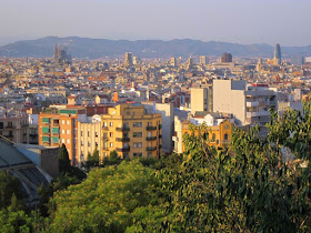 Barcelona from Montjuic
