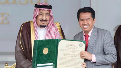 Urang Awak Terima Anugerah Tertinggi Raja Salman