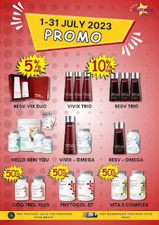 Promosi Shaklee Julai 2023