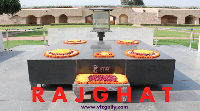 Rajghat Gandhi Memorial Vizgully www.vizgully.com