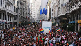 Orgullo Gay 2008 Gran Vía Madrid