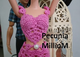 Vestido de Coração Para o Dia dos Namorados da Barbie e Ken Por Pecunia MillioM 3