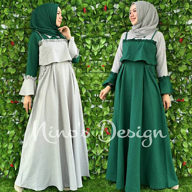 Hijab Gamis Cantik ( Pusat Gamis Muslim): KANAYA DRESS BY 
