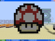 Minecraft: Pixel Art: Goomba, Cogumelos do Mário, Pikachu, NerdPower, .