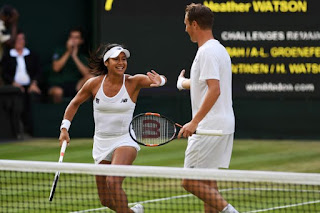 Heather Watson and Henri Kontinen