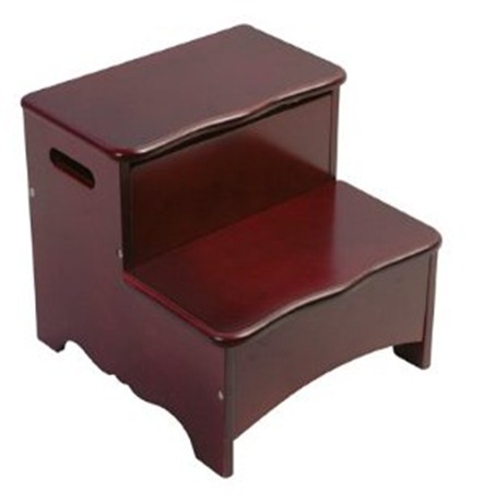 Guidecraft G86206 Classic Storage StepUp Kids Step Stool