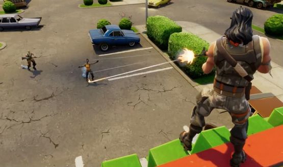 Apuntar con controles de movimiento en fortnite para Switch será posible !