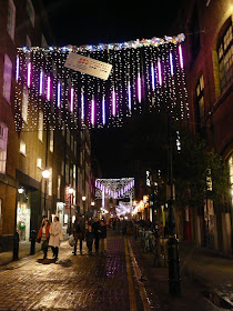 Londres Covent Garden à Noël