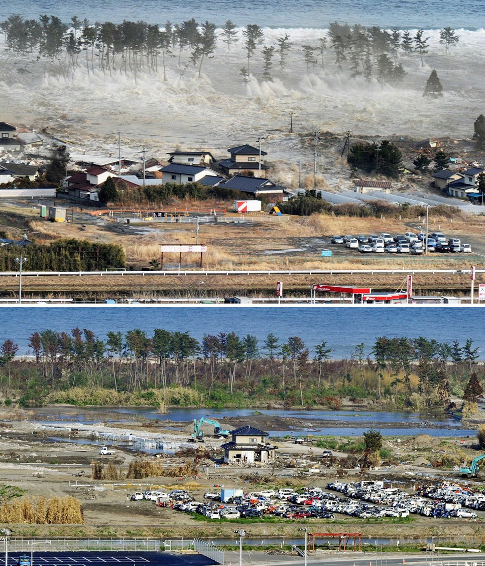 Japon antes y despues