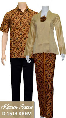 Baju Kebaya Batik Couple Modis