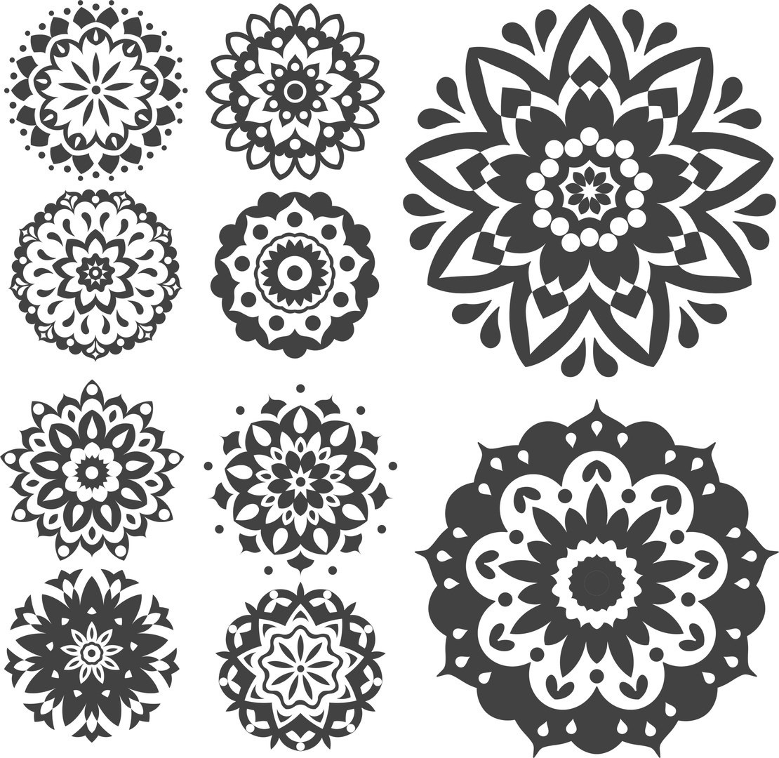 Download Mandala Vector Set FREE CDR Design