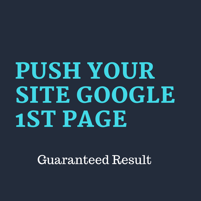 Push your site Google 1st Page SEO Ranking Store