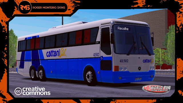 Skins World Bus Roger Monteiro Skins