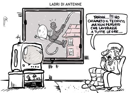 etichette osama bin laden. Mola di Bari. Le antenne parabole vanno a ruba. Caterina Narracci, Le antenne parabole vanno a ruba. Aumentano i furti sui terrazzi cittadini.