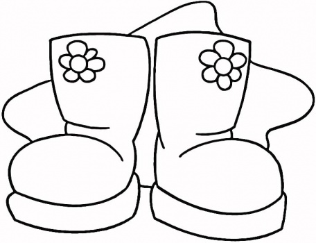 Boots Coloring Pages1