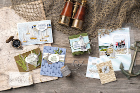 Nigezza Creates Spotlight on Stampin' Up! Come Sail Away Memories and More Cards