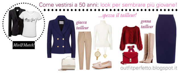 COME VESTIRSI a 50 ANNI e sembrare PIU' GIOVANI: OUTFIT e CONSIGLI