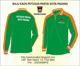 BAJU KAOS LAPANGAN PENJAGA PANTAI PADANG PESANAN DISBUDPAR KOTA PADANG. ANDA MAU PESAN HP WA. 0822