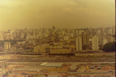 Imagem aérea de São Paulo