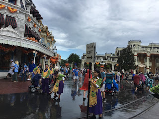 Mickey's Not So Scary Halloween Party Crowd Control Cast Member