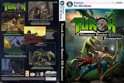 Jogo Turok Dinosaur Hunter HD Remaster PC DVD Capa