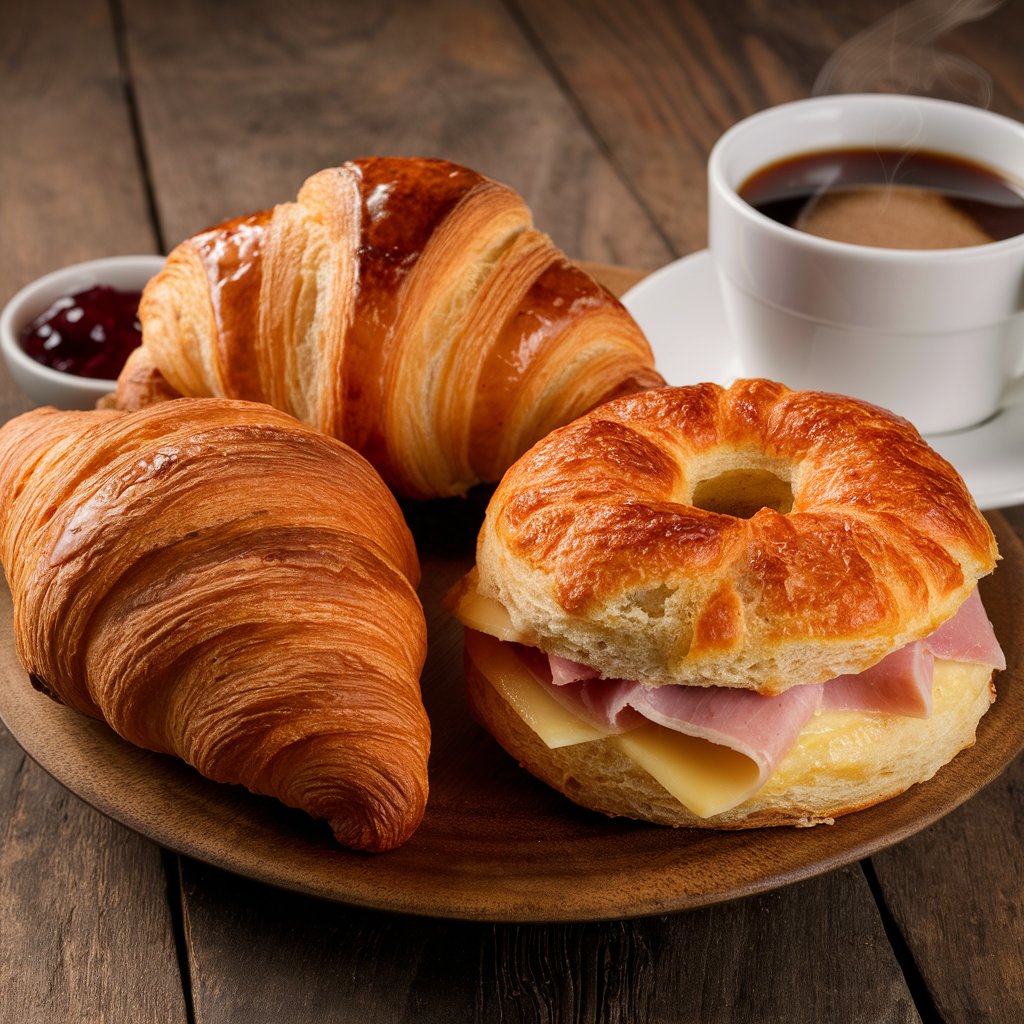 What is the difference between a croissant and a gipfeli