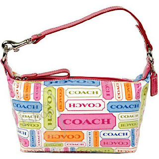 Coach Colored Logo Handbag