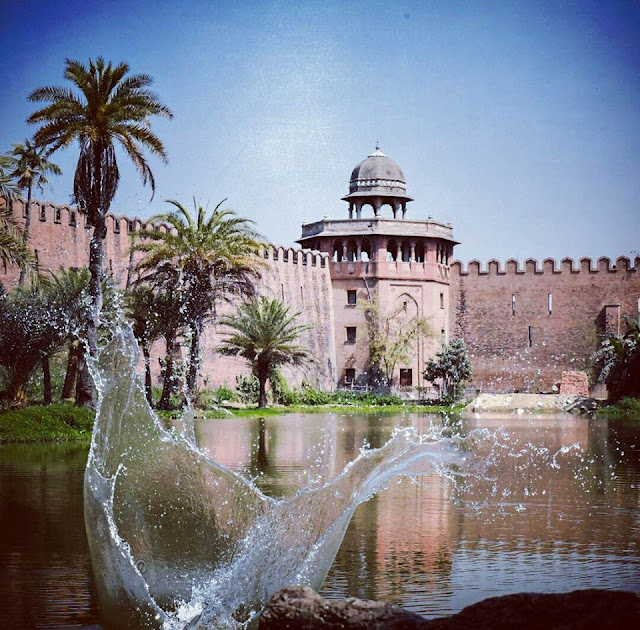 View inside the Darbhanga Fort