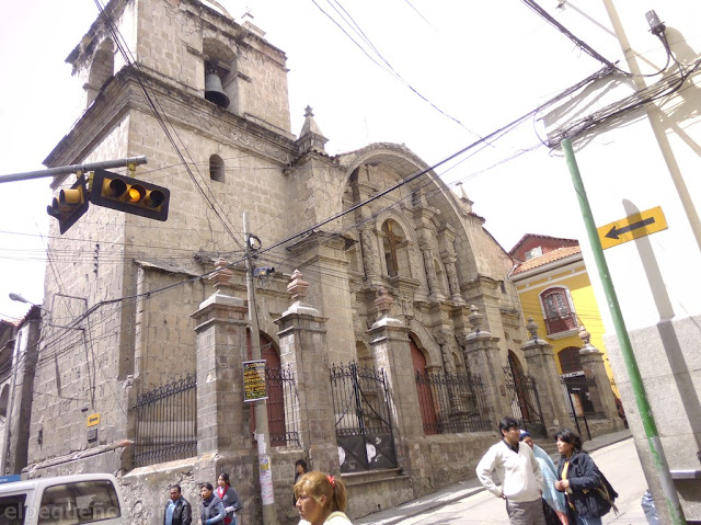 Iglesia Santo Domingo, La Paz, Bolivia