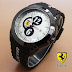 Jam Tangan Ferrari Rubber (White Dial Black)