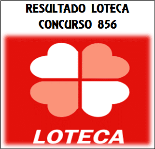 Resultado loteca 856 placar dos jogos