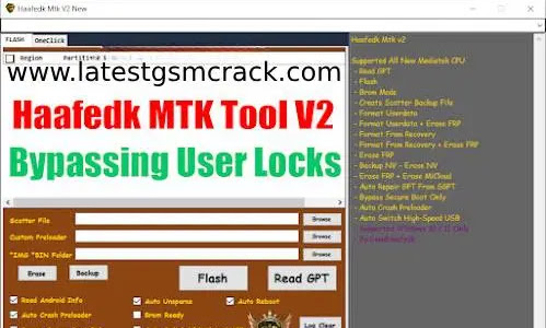 Haafedk MTK Tool V2 Working and Tested