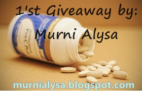 1'st Giveaway by Murni Alysa 