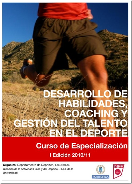 Curso Coaching Deportivo INEF 2010-2011 Portada