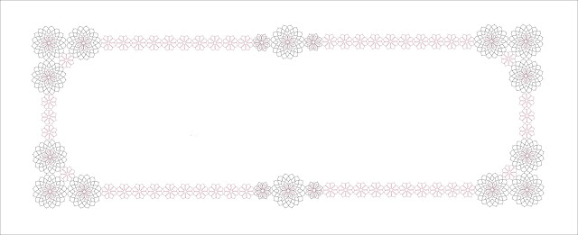 Motif 2 and tatting diagram for doilies - Motivo 2 e schema chiacchierino per centrini