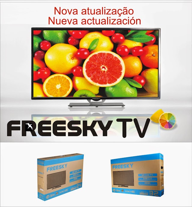 FREESKY TV NOVA ATUALIZAÇÃO V 2.28 - 27/08/2016