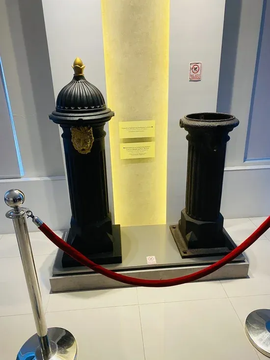 Old fire hydrants inside Museo El Deposito in Pinaglabanan Shrine