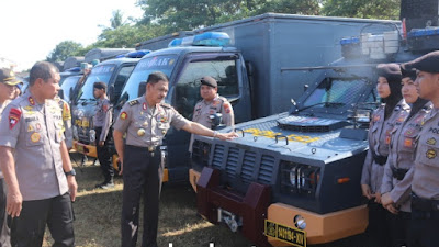 Pastikan Kesiap Siagaan Pemilu 2019, Tim Asistensi Polri Sambangi Polda Sulsel