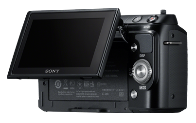 sony nex-f3 black rear lcd tilt