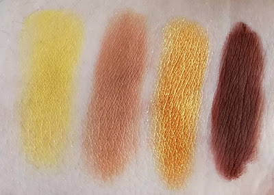 Swatches Yes Please Colourpop