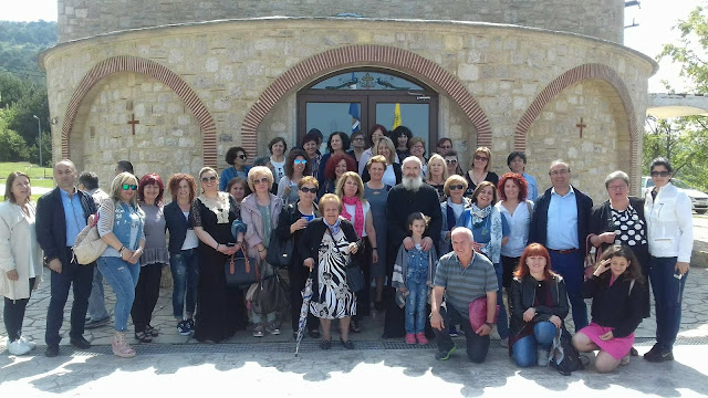 Επίσκεψη και εκκλησιασμός στην Ιερά Μονή Αγίου Ιωάννου Βαζελώνος, προσκυνητών από το Κορδελιό Θεσσαλονίκης