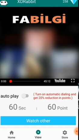 Youtube XDRabbit Uygulaması 4.000 Saat İzlenme Hilesi 2021