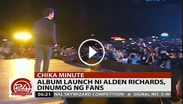 Alden Richards on his music album launching